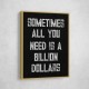 Billion Dollars - Black