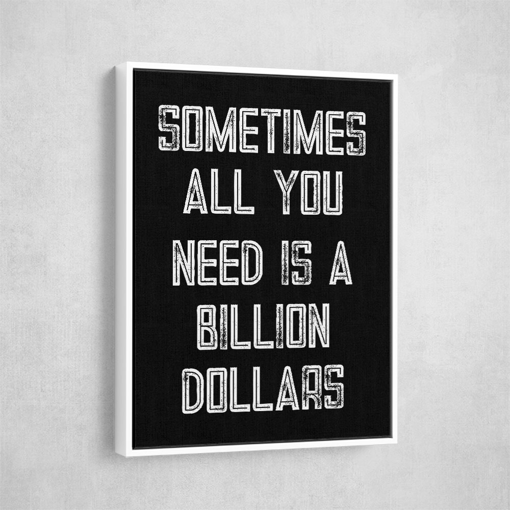 Billion Dollars - Black
