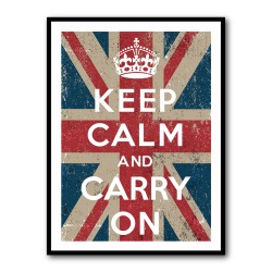 Keep Calm and Carry On Union Jack