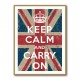 Keep Calm and Carry On Union Jack