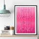 Will Work For Money Neon Pink