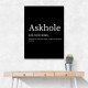 Askhole - Black