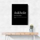 Askhole - Black