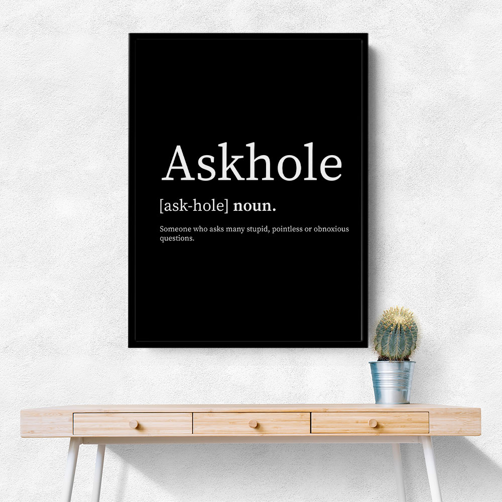 Askhole - Black