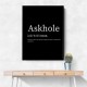 Askhole - Black