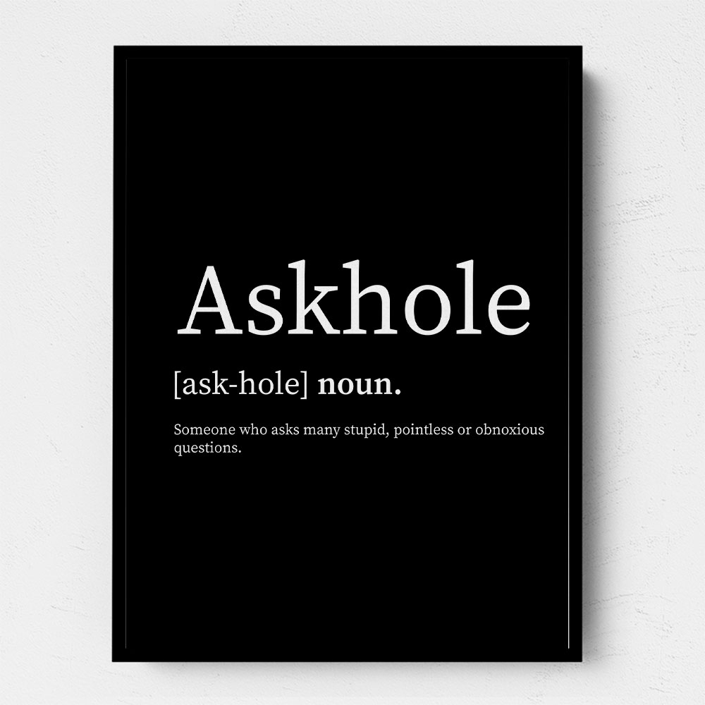 Askhole - Black