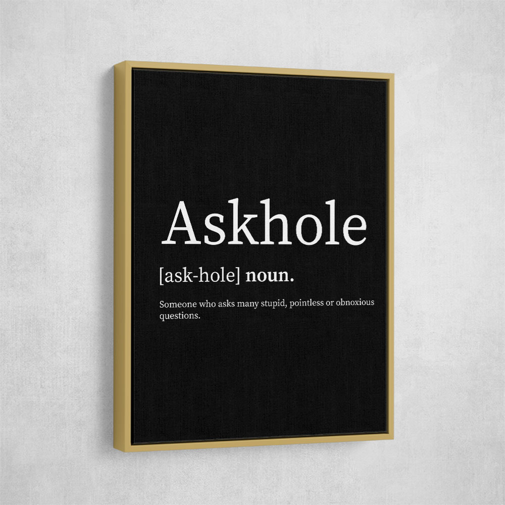 Askhole - Black