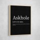 Askhole - Black