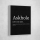 Askhole - Black