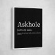 Askhole - Black