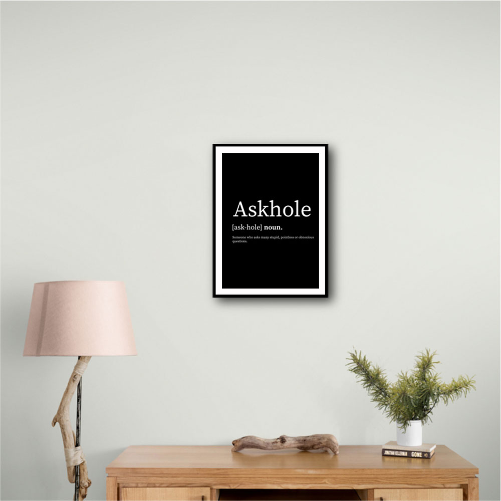 Askhole - Black