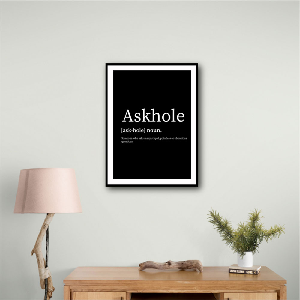 Askhole - Black