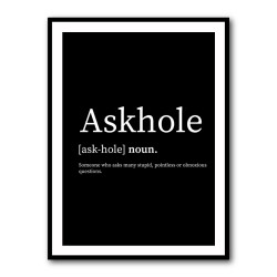 Askhole - Black