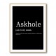 Askhole - Black Askhole - Black