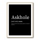 Askhole - Black