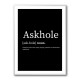 Askhole - Black