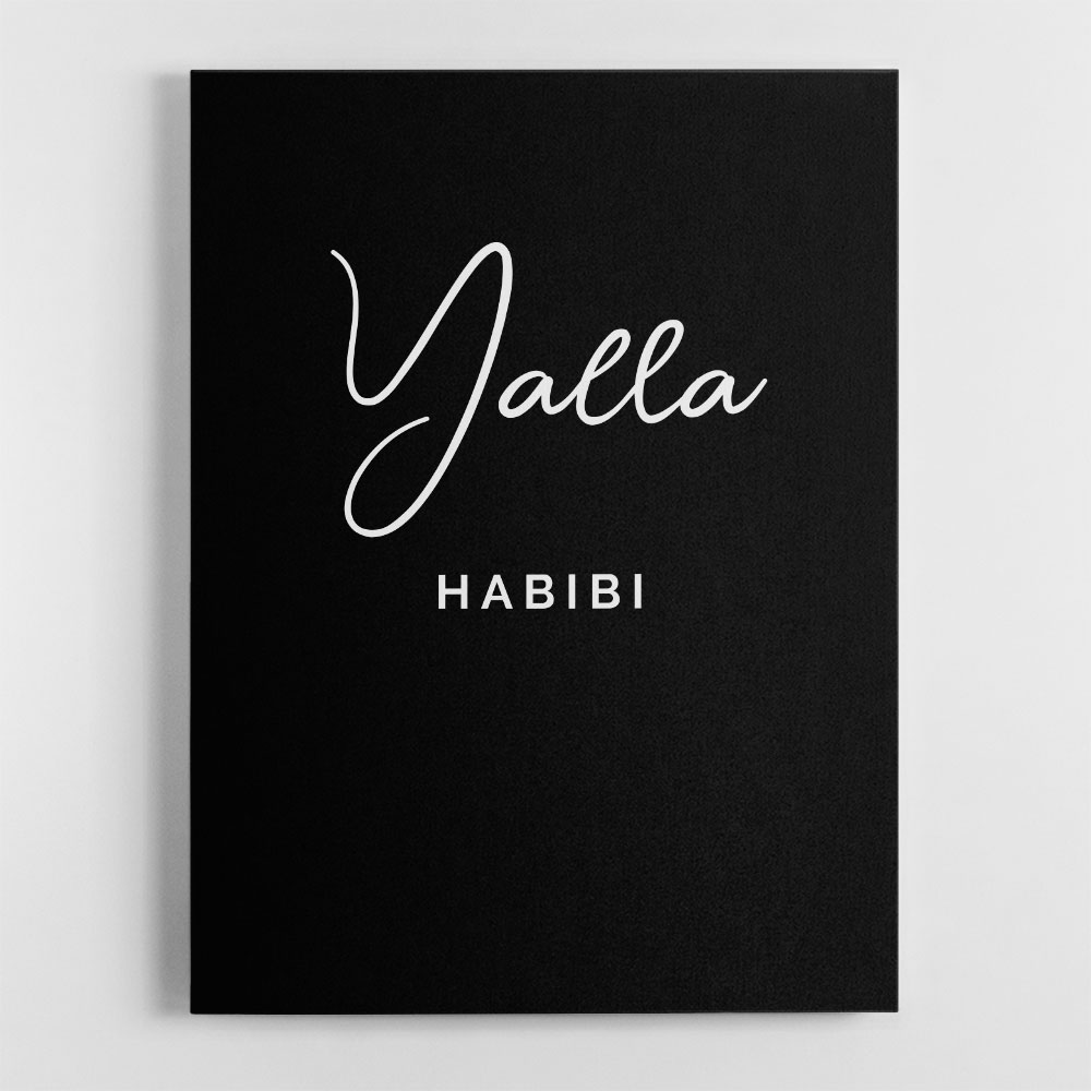 Yalla Habibi - Black