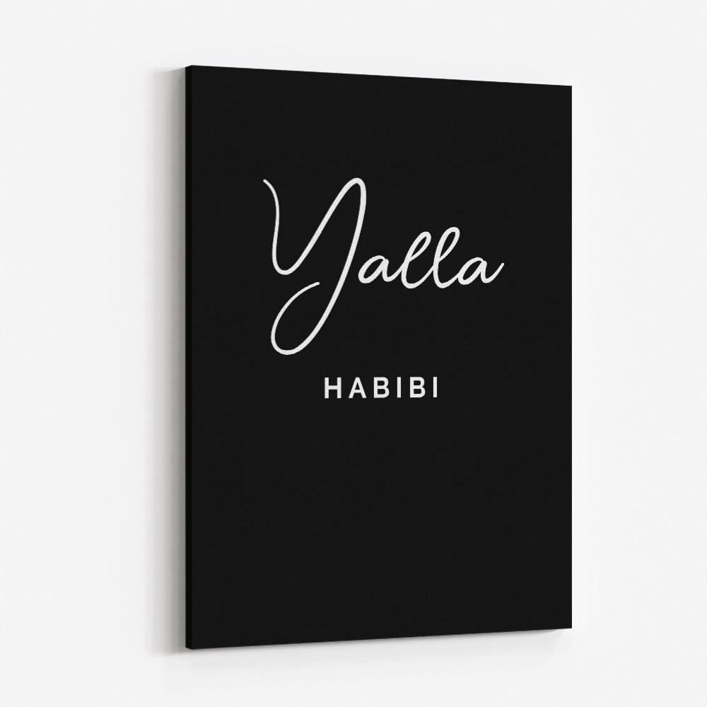 Yalla Habibi - Black