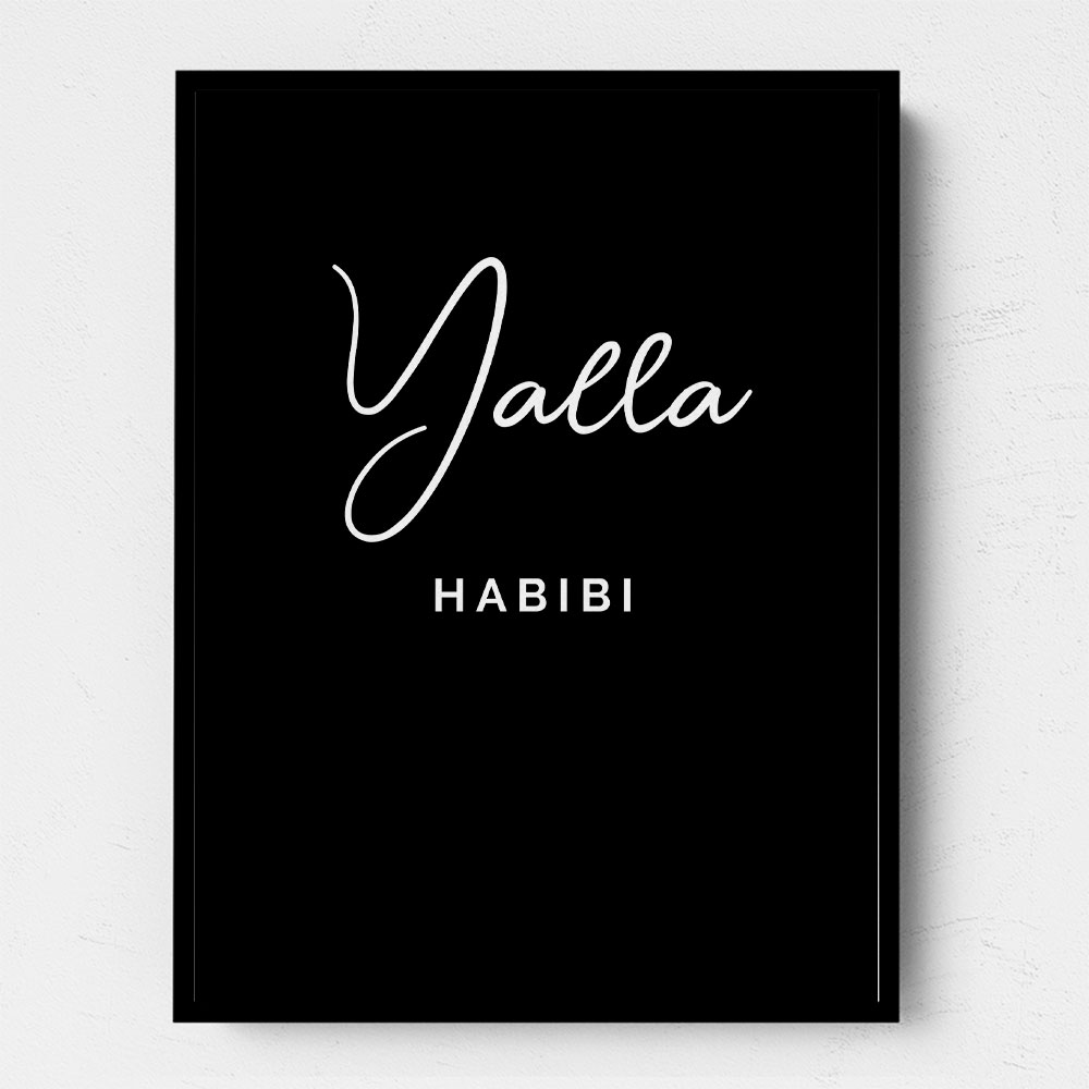 Yalla Habibi - Black