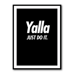 Yalla Just Do It - Black