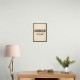 Alhamdulillah Arabic Type Vintage Wall Art