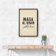 Masa Al Khair Quote Vintage Wall Art