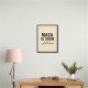 Masa Al Khair Quote Vintage Wall Art