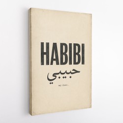 Habibi Vintage Art Print