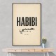 Habibi Vintage Art Print