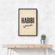 Habibi Vintage Art Print