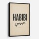 Habibi Vintage Art Print