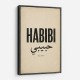 Habibi Vintage Art Print