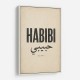 Habibi Vintage Art Print