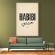 Habibi Vintage Art Print