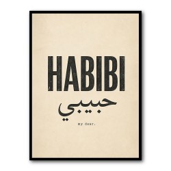 Habibi Vintage Art Print
