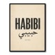 Habibi Vintage Art Print