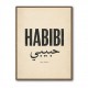 Habibi Vintage Art Print