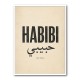 Habibi Vintage Art Print