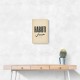 Habibti Arabic Vintage Wall Art
