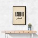 Habibti Arabic Vintage Wall Art