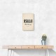Inshallah God Willing Arabic Vintage Art Print