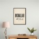 Inshallah God Willing Arabic Vintage Art Print