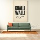 Khalli Walli Arabic Quote Vintage Art Print