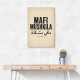 Mafi Mushkila Arabic Quote Wall Art