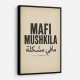 Mafi Mushkila Arabic Quote Wall Art