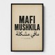 Mafi Mushkila Arabic Quote Wall Art