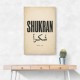 Shukran Arabic Thank You Vintage Art Print