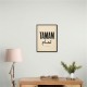 Tamam Okay Perfect Arabic Calligraphy Art Print