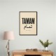 Tamam Okay Perfect Arabic Calligraphy Art Print