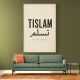 Tislam Arabic Calligraphy Vintage Blessings Wall Art